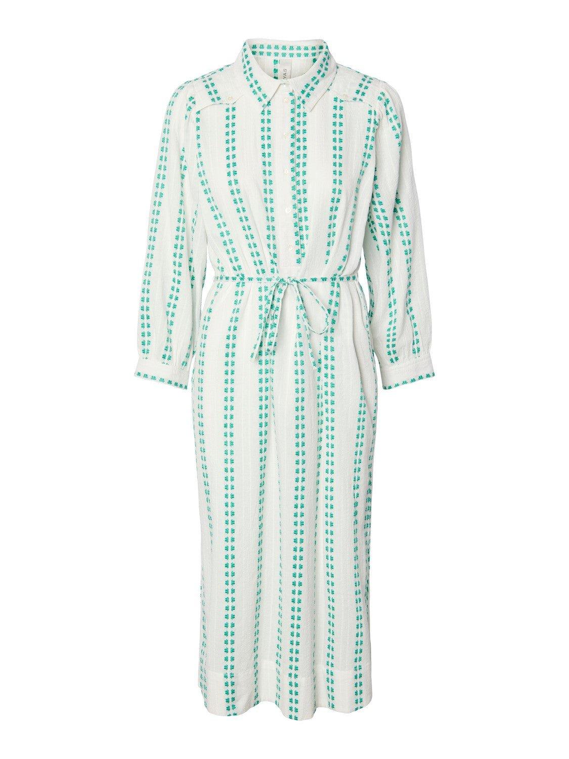 YAS Valara - Lang skjortekjole - HUSET Men & Women