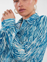 YAS Zella - Plisse skjorte - HUSET Men & Women