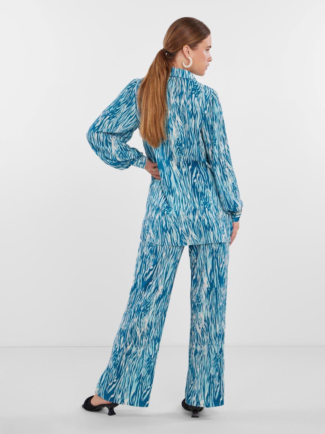 YAS Zella - Plisse skjorte - HUSET Men & Women