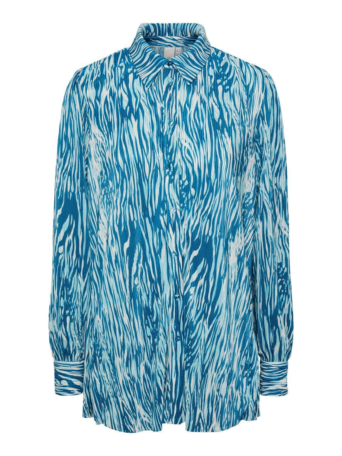 YAS Zella - Plisse skjorte - HUSET Men & Women